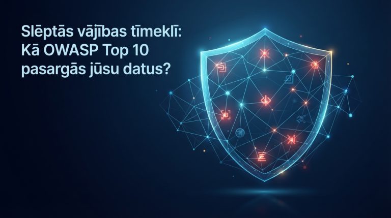 Slēptās vājības tīmeklī: Kā OWASP Top 10 pasargās jūsu datus?