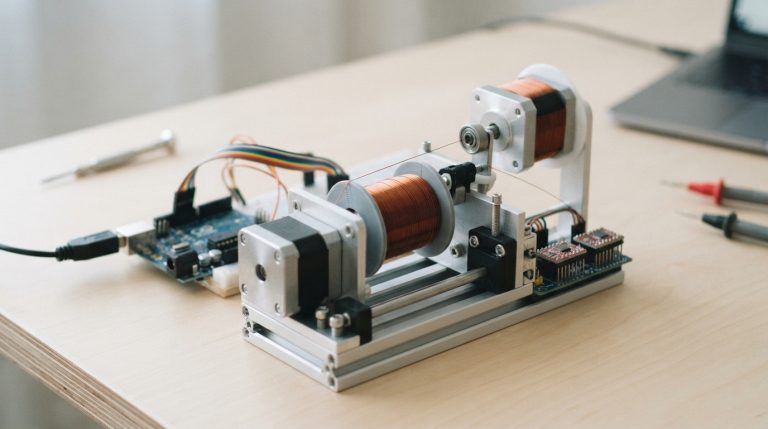 Precīza spoļu vīšana: Arduino to paveiks pats par mazāk kā 100 €!
