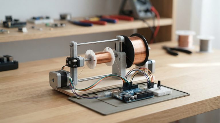 DIY brīnums: kā uzbūvēt automātisko spoļu tīšanas iekārtu ar Arduino?