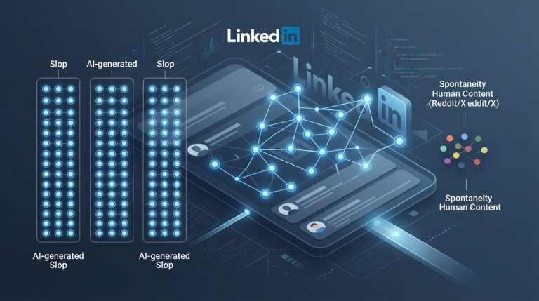 Kāpēc LinkedIn ir kļuvis par mākslīgā intelekta radīta satura paradīzi?