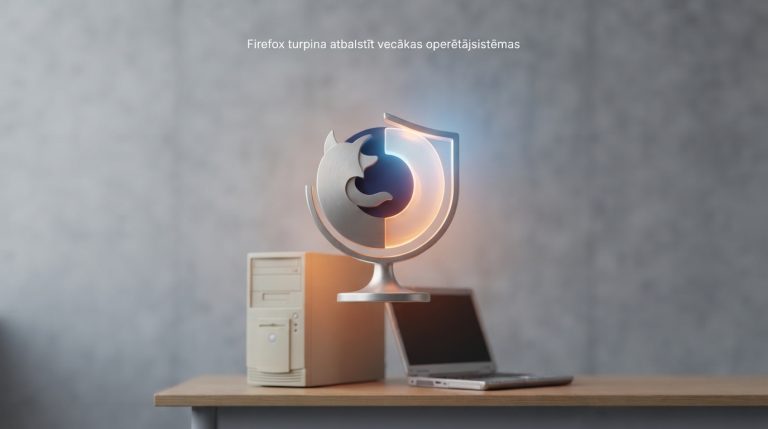 Firefox turpina atbalstīt vecākas operētājsistēmas