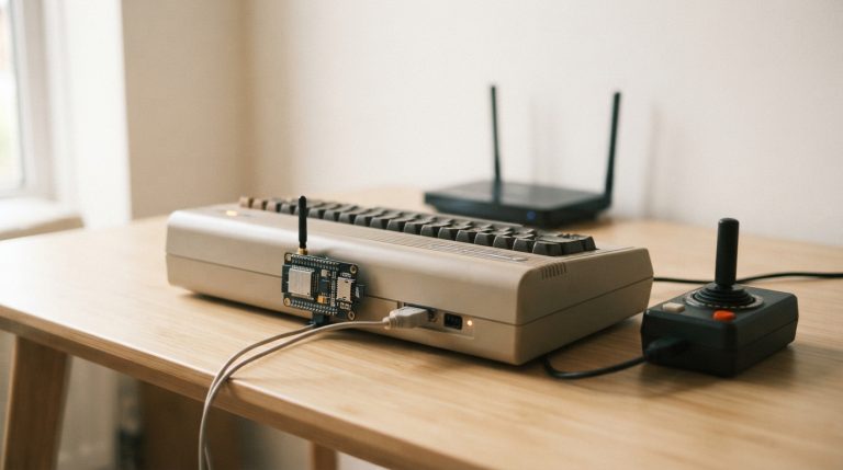 C64 atgriežas: Kā ESP32 un “Meatloaf” atver durvis uz internetu