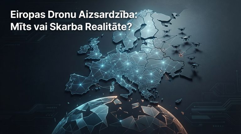 Eiropas Dronu Aizsardzība: Mīts vai Skarba Realitāte?