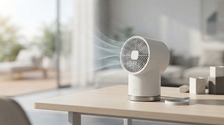 Vai mazs ventilators spēj uzveikt lielo vasaras karstumu?