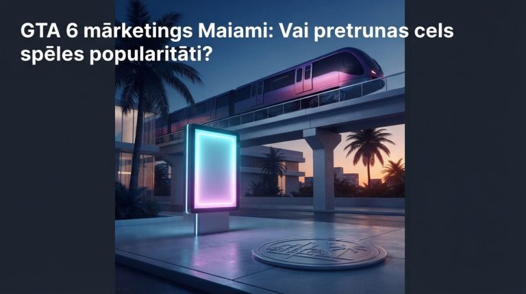 GTA 6 mārketings Maiami: Vai pretrunas cels spēles popularitāti?