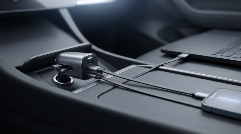 Haosam automašīnā beigas? Ugreen ievieš 150W lādētāju ar izvelkamiem kabeļiem