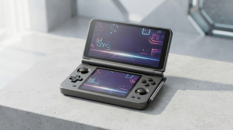 Vai atceries 3DS? Anbernic atgriežas ar jaunu divu ekrānu konsoli